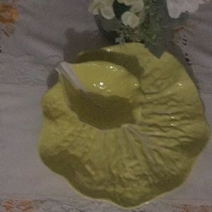 Nice yellow dish plate